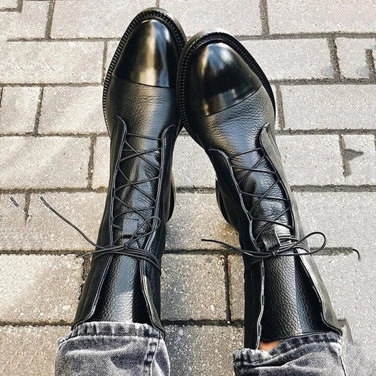 Bottes en cuir pour femmes